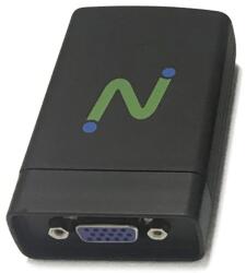 NComputing Адаптер NComputing 700-0021, от USB-A(ж) към VGA(ж), черен (700-0021)