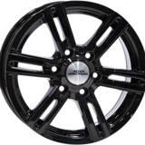 Inter Action KARGIN 6 Fényes fekete 6/130 16x7 ET50 84, 1 - garazsmester