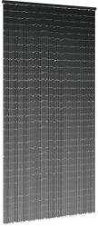 vidaXL rovaros ajtófüggöny Sötétszürke 100x220 cm bambusz (4017450)