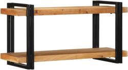 vidaXL fali polc 90x33x45 cm tömör fa akácfa (4017487) - vidaxl