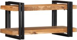 vidaXL fali polc 70x33x35 cm tömör fa akácfa (4017484) - vidaxl