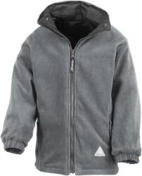 Result Gyermekek / Gyermekek megfordítható Storm Stuff Anti Pilling Fleece vízálló 2-3 fekete|szürke