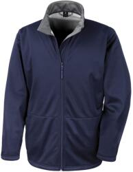 RESULT Core Férfi Soft Shell 3 rétegű vízálló kabát S kék