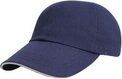 Result Headwear Gyermekek/gyerekek kefés pamut sapka KID UNIQUE fehér|kék