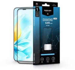 MyScreen MS236690 Honor 200 Lite edzett üveg képernyővédő fólia - Myscreen protector diamond glass Lite Edge2.5D fekete (MS236690)