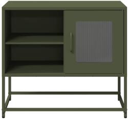 vidaXL olívazöld acél TV-szekrény 68 x 39 x 60, 5 cm (853390)