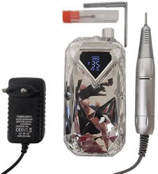 Nono SPT-111 - Műkörmös akkumulátoros csiszológép - Diamond Crystal (5 V 35 000 RPM) (spt-111-diamond-crystal)