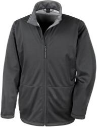 RESULT Core Férfi Soft Shell 3 rétegű vízálló kabát XL fekete