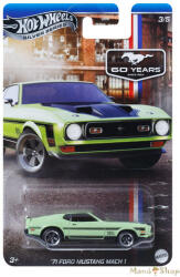 Mattel Series Mustang 60 Years - '71 Ford Mustang Mach 1 (JBY52)