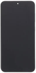 Samsung S916B Galaxy S23 Plus EU verzió előlap keret, lcd kijelző és érintőpanel, fekete (TFT, Incell)