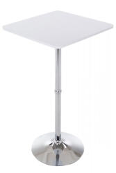 Larico Négyszögletes bárasztal bisztróasztal fehér 1025202