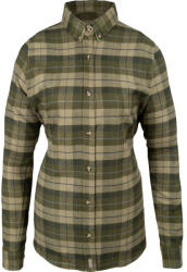 Jack Pyke Ladies Bleasdale flanel kockás női ing zöld XXL (18) (JLSHIFLBLGRN18)