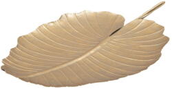 Mauro Ferretti Decorațiune Mauro Ferretti Leaf, 35, 5 x 23 cm, auriu Tava