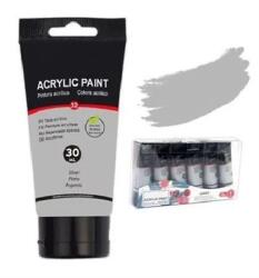  Akrilfesték 30ml fémes ezüst