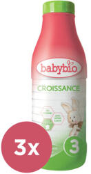 Babybio 3x BABYBIO Croissance 3 folyékony bio csecsemőtápszer 1 l