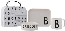 Design Letters gyerek reggeliző készlet 4 db - fehér Univerzális méret - answear - 13 990 Ft