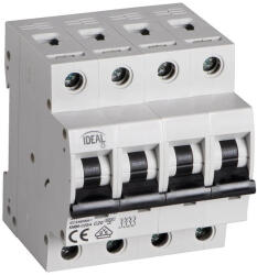 Kanlux 32604 KMB6-C20/4 kismegszakító, 4P, 20A, C karakterisztika, 6kA (Kanlux 32604) (32604)