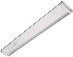 Kanlux 33896 MEBA 4LED 150 IP54 PC LED lámpatest, 2x24W teljesítmény, fehér színben, G13 foglalattal, IP54 védettséggel, 220-240V (Kanlux 33896) (33896)