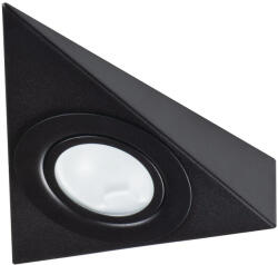 Kanlux 36630 ZEPO LFD-T02-B Bútorvilágító spot lámpatest, fekete színben, max 10W teljesítmény, G4 foglalattal, IP20 védettséggel, 12V (Kanlux 36630) (36630)