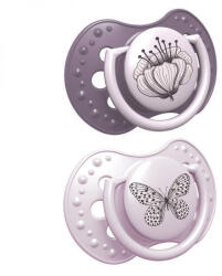 LOVI Soothing Soother Dynamic Botanic 3-6m 2 db - kislány - vitalcafe