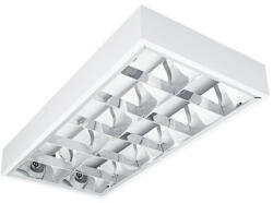 Kanlux 22674 NOTUS 4LED 218 NT Falon kívüli lámpatest, 2x18W teljesítmény, fehér színben, G13 foglalattal, IP20 védettséggel, 220-240V (Kanlux 22674) (22674)