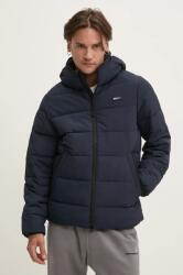 Abercrombie & Fitch rövid kabát férfi, sötétkék, téli, KI132-4093 - sötétkék XL