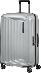 Samsonite Nuon Bővíthető Közepes Bőrönd 69cm Matt Silver (134400/4052)