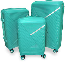  Zellia Bőrönd 209 - Türkiz Szett (209-LAKE-BLUE-SET)