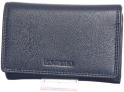 La Scala kék női bőr pénztárca (DN-82221 BLUE)