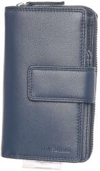 La Scala kék női bőr pénztárca (DN-443 BLUE)