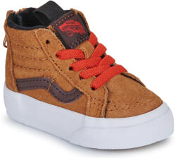 Vans Pantofi sport stil gheata Băieți SK8-Hi Zip Vans Maro 24