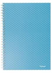 Esselte Spirálfüzet kockás ESSELTE A/5 80 lapos Colour Breeze kék (628466) - irodaszer