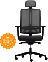 RIM FLEXI FX 1104 fekete irodai szék PDH székkel