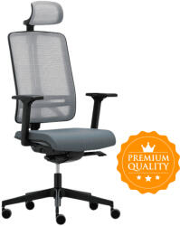 RIM Ergonomikus irodai szék FLEXI FX 1104.087. 022 fejtámlával, napi 8+ órás ülésre