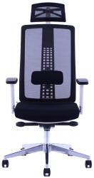 SEGO Ergonomikus irodai szék Spirit, fehér - hosszú, 8-12 órás üléshez