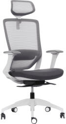 Mercury SWIFT ergonómikus irodai szék, szürke műanyag, sötét szürke szövet