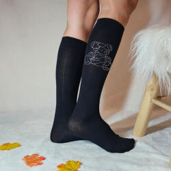 Aura Via Női köves macis térdzokni 38-41 81265