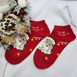 Aura Via Mikulásos-Karácsonyi női titokzokni 38-41 81320