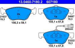 ATE fékbetétkészlet, tárcsafék ATE 13.0460-7180.2