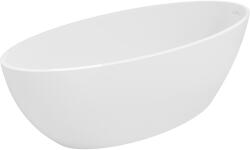 Mexen Prato, szabadon álló konglomerátum kád 170 x 70 cm, fehér matt, 57251707000 (57251707000)