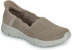 Skechers Balerin și Balerini cu curea Femei SLIP-INS: SEAGER - BELIEVE IT Skechers Bej 40