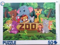 Toy Universe Vidám Állatkert puzzle 50 db