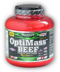 Amix Nutrition OptiMass BEEF hidromarhával 2500g - dupla fehér csokoládé