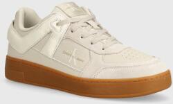 Calvin Klein Jeans sportcipő BASKET CUP LOW LACEUP LTH ML MTR bézs, YM0YM00994 - bézs Férfi 44