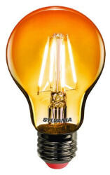 SYLVANIA TOLEDO RETRO CHROMA A60 ORANGE SL E27 4W (40W) 380lm LED-es design fényforrás (narancssárga)