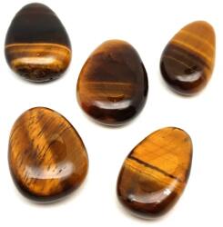 R. M. ékszer Átfúrt Tigrisszem csepp medál (020557)