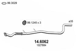 ASSO Toba esapamet intermediara ASSO 14.6062 - automobilus