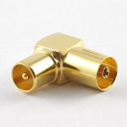 KáCsa Audió Conector Adaptor RCA - RCA KaCsa Audio TV 1150G 90 grade (TV-1150G)