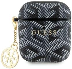 Guess GUA2PGCE4CK husă pentru AirPods 1/2 neagră GCube Charm (GUA2PGCE4CK)