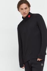 HUGO BOSS hosszú ujjú fekete, férfi, nyomott mintás - fekete XL